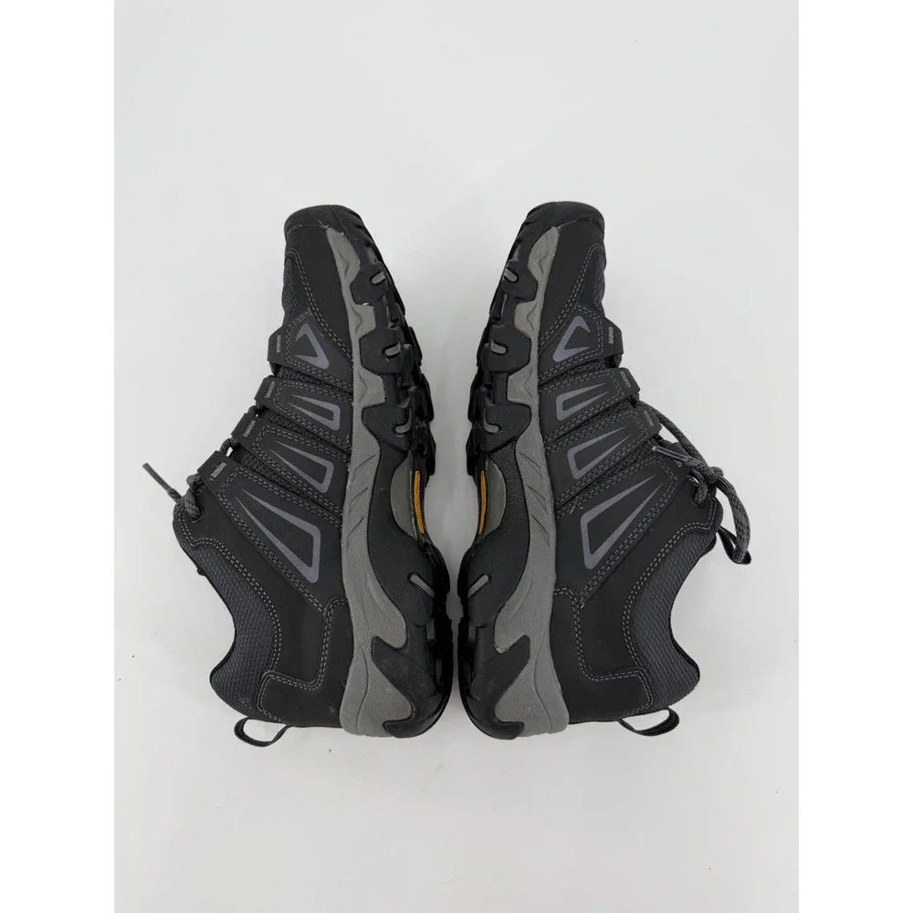 Keen Oakridge Mens Hiking Shoes Black Grey Low Top Trail Sneakers 1015315 US 11